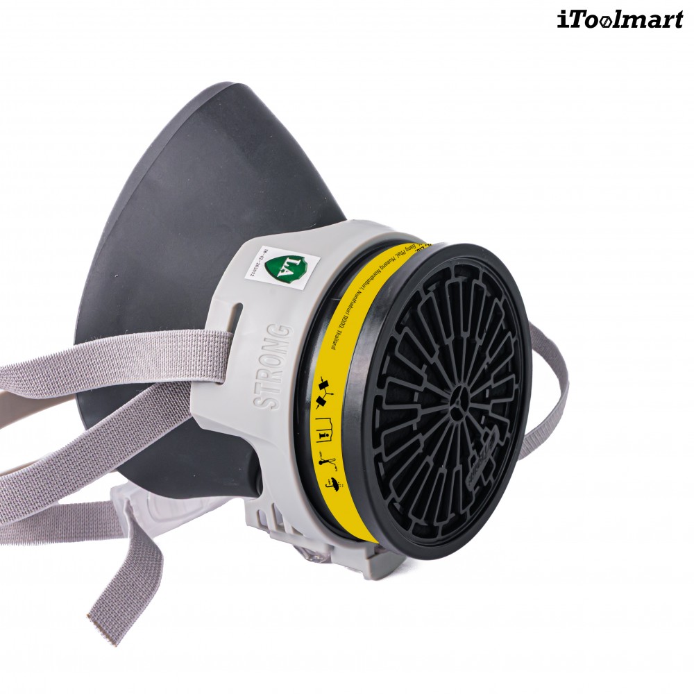 หน้ากากกันสารเคมี TECHMAN ST FDX แบบครึ่งหน้า ชนิดไส้กรองเดี่ยว  เฉพาะหน้ากาก 