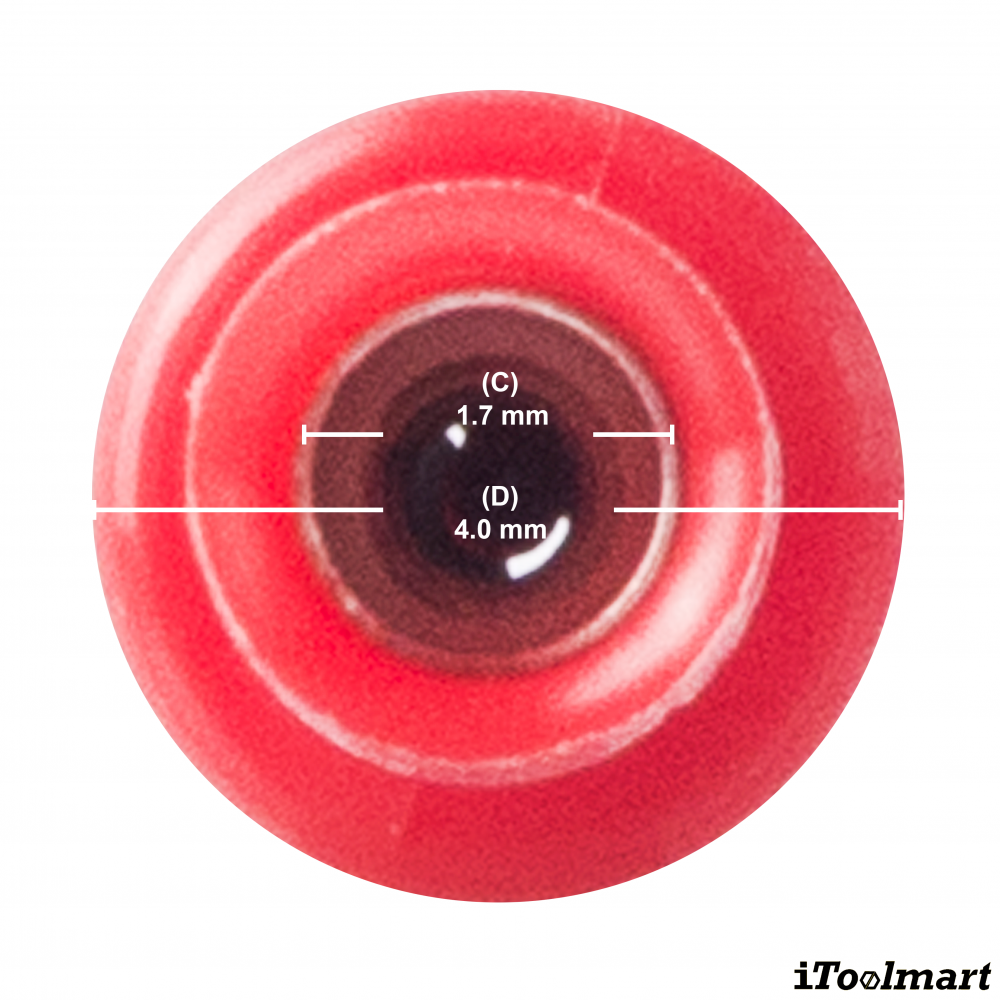 หางปลาหัวเสียบตัวผู้ KST MPFNYD1 156 แบบกลม สีแดง ขนาด 1 5 mm² 100 ตัว หางปลาหัวเสียบตัวผู้ KST MPFNYD1 156 แบบกลม สีแดง ขนาด 1 5 mm² 100 ตัว