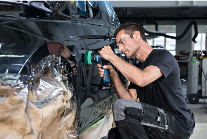 เครื่องขัดเงาไร้สาย BOSCH GPO 12V 77 Professional  ตัวเปล่า 
