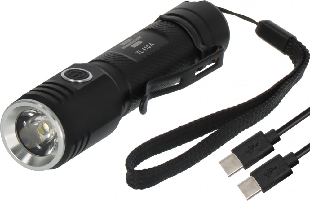 ไฟฉาย Brennenstuhl TL 410 A LED ความสว่าง 400lm USB C 1173750005
