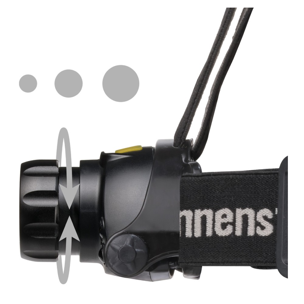 ไฟฉายคาดหัว Brennenstuhl SL 401 AF LED ความสว่าง 400lm USB C 1177310010