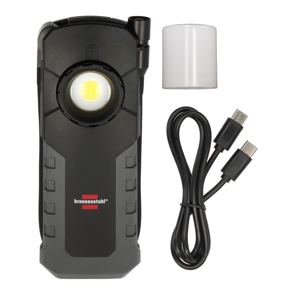 ไฟฉาย Brennenstuhl HL 1000 ACW LED ความสว่าง 1000 380 lm IP54 USB C 1173730001