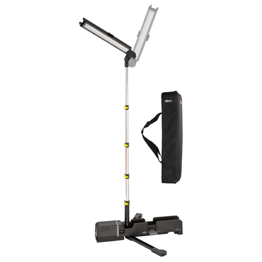 ไฟทาวเวอร์สปอร์ตไลท์ Brennenstuhl 6050 MA ความสว่าง 7700lm 18V MultiBattery 1173700004
