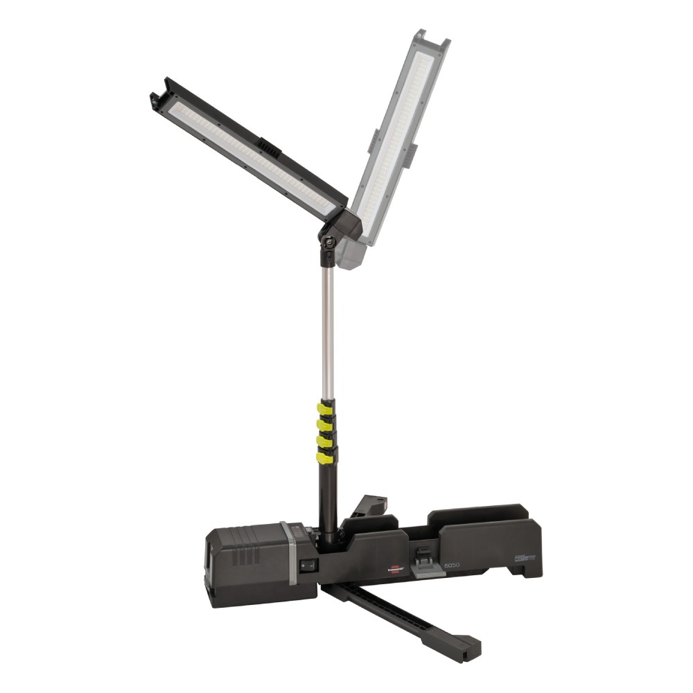 ไฟทาวเวอร์สปอร์ตไลท์ Brennenstuhl 6050 MA ความสว่าง 7700lm 18V MultiBattery 1173700004