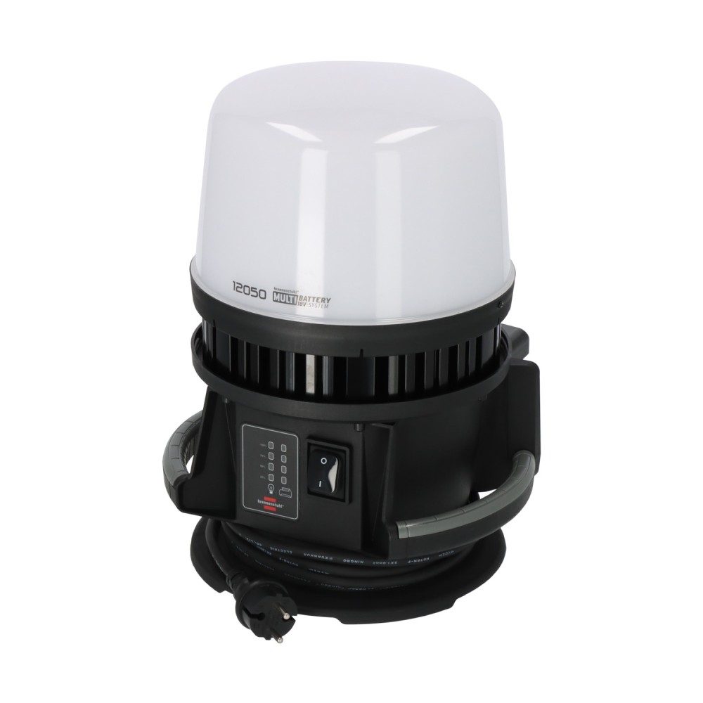 ไฟฉายแรงสูง Brennenstuhl 12050 MH LED Hybrid ความสว่าง 12000lm 18V MultiBattery 1173700003