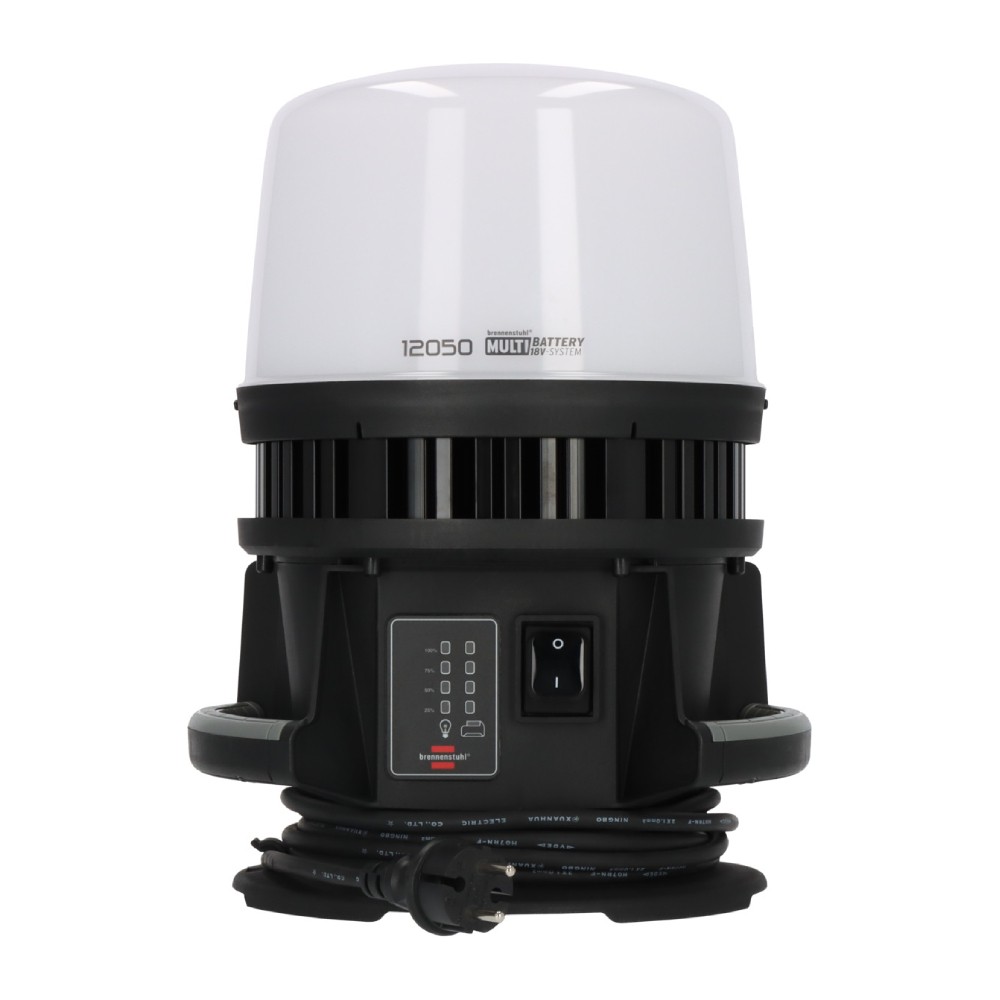 ไฟฉายแรงสูง Brennenstuhl 12050 MH LED Hybrid ความสว่าง 12000lm 18V MultiBattery 1173700003