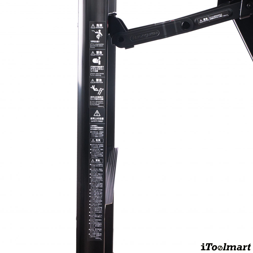 บันไดอะลูมิเนียม HASEGAWA RZB 12b จำนวน 4 ขั้น สีดำ ระดับความสูง 1 09 เมตร รับน้ำหนักได้ 130 กก  บันไดอะลูมิเนียม HASEGAWA RZB 12b จำนวน 4 ขั้น สีดำ ระดับความสูง 1 09 เมตร รับน้ำหนักได้ 130 กก