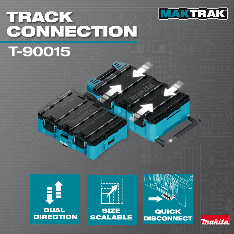 กล่องเครื่องมือ MAKITA MAKTRAK T 90015 ขนาดใหญ่