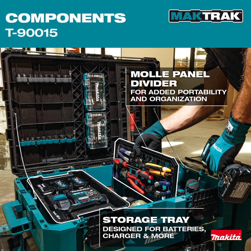 กล่องเครื่องมือ MAKITA MAKTRAK T 90015 ขนาดใหญ่