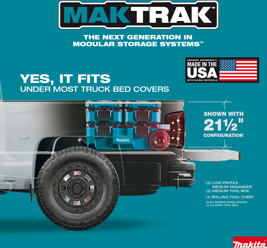 กล่องเครื่องมือ MAKITA MAKTRAK T 90015 ขนาดใหญ่