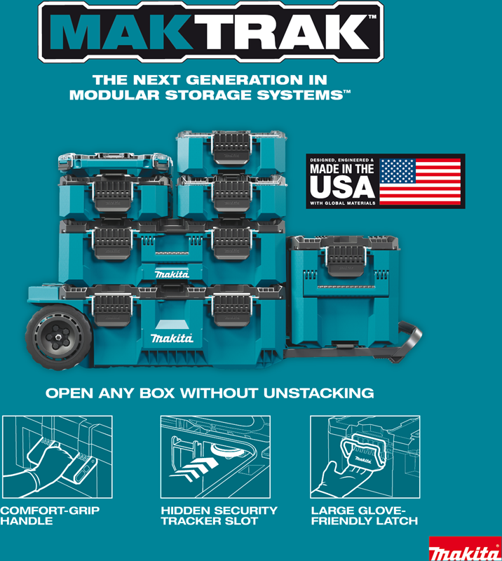 กล่องเครื่องมือ MAKITA MAKTRAK T 90015 ขนาดใหญ่