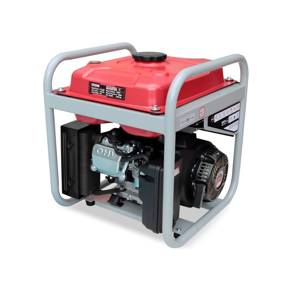เครื่องปั่นไฟ เบนซิน INVERTER POLO GT5250I กำลังไฟ 4 2 kW  เครื่องยนต์ 7 5 แรงม้า  สตาร์ทมือ 