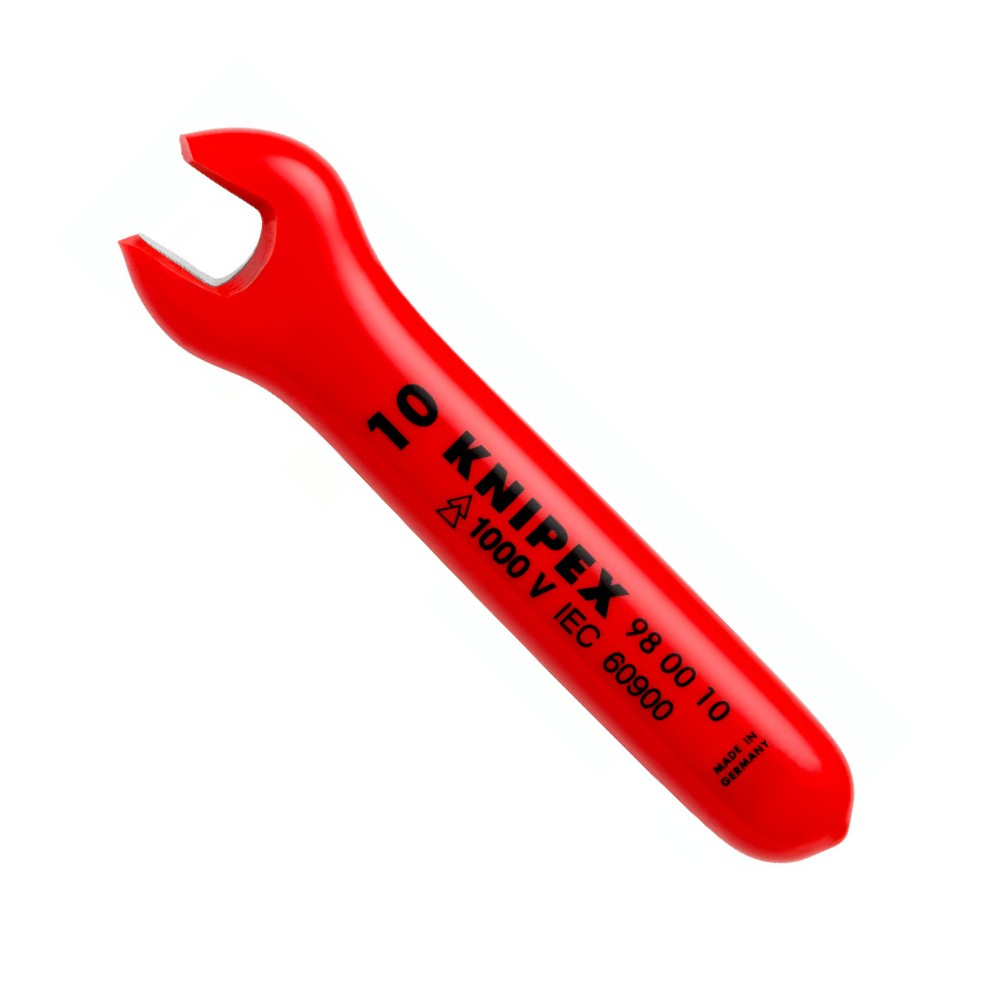ประแจปากตาย VDE KNIPEX 98 00 10 Open end wrench ขนาด 10 มม 