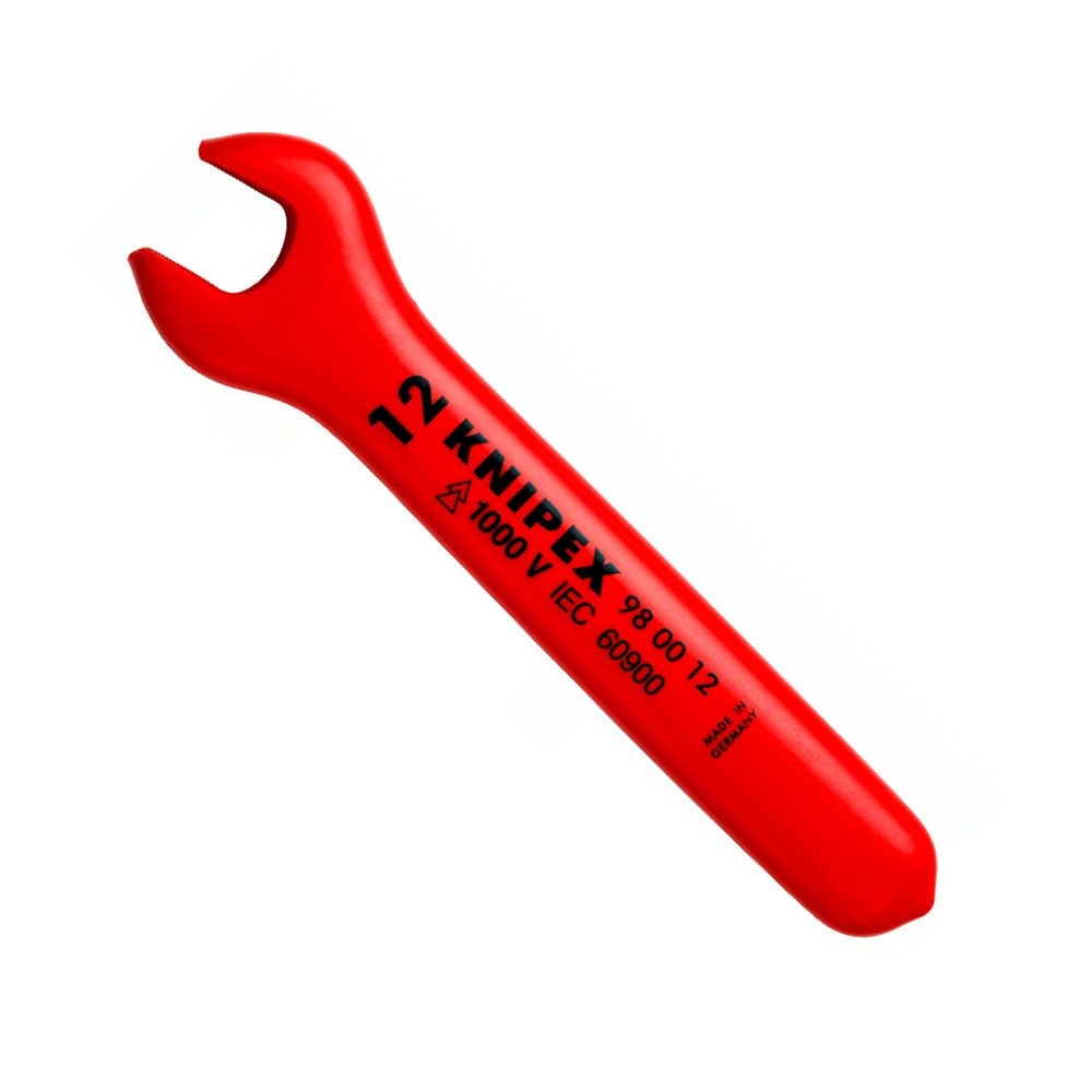 ประแจปากตาย VDE KNIPEX 98 00 12 Open end wrench ขนาด 12 มม 