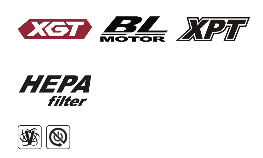 เครื่องดูดฝุ่นไร้สาย แบบพกพา MAKITA VC014GLZ 40Vmax ความจุ 7 5 ลิตร พร้อมแผ่นกรอง HEPA  ตัวเปล่า 