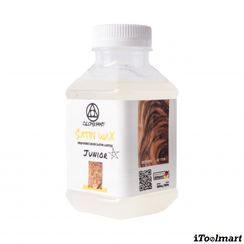 น้ำยาเคลือบผิวไม้ ALCHEMIST SATIN WAX ขนาด 150 ML 