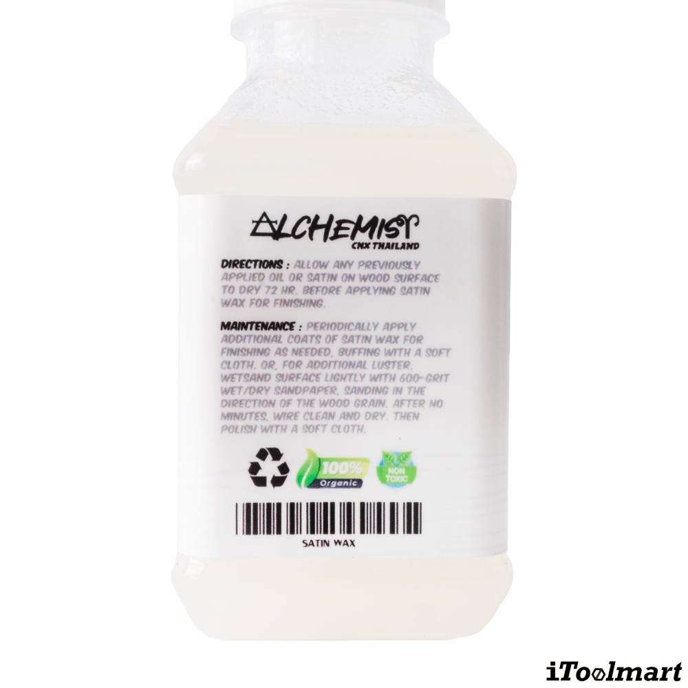 น้ำยาเคลือบผิวไม้ ALCHEMIST SATIN WAX ขนาด 150 ML 