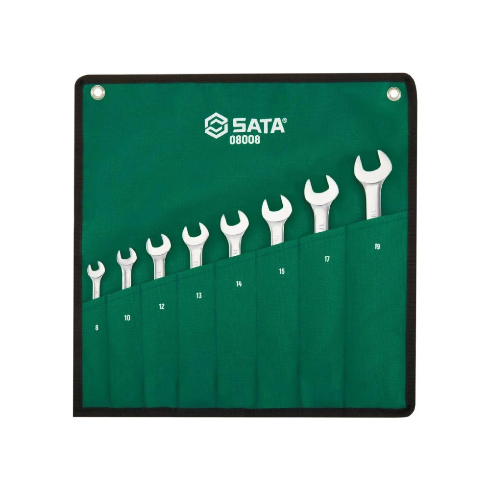 ชุดประแจแหวนข้างฟรี ปากตาย SATA 08008 8 ชิ้น 