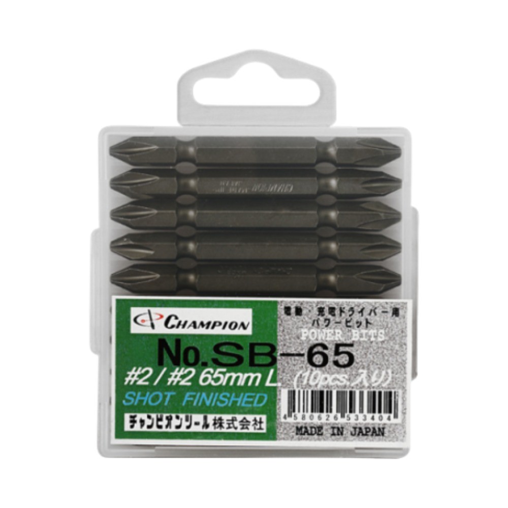 ดอกไขควงลม 2 หัว CHAMPION CH 3001003 ขนาด 2 x 65 mm 