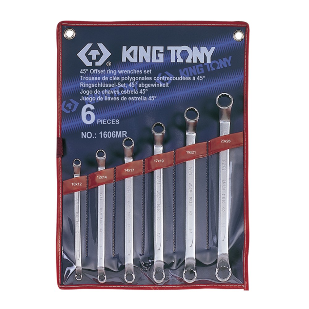ชุดประแจแหวน KINGTONY 1606MR 6 ชิ้น