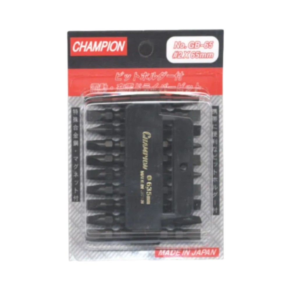 ดอกไขควงลม 2 หัว CHAMPION CH 3003003 ขนาด 2 x 65 mm 
