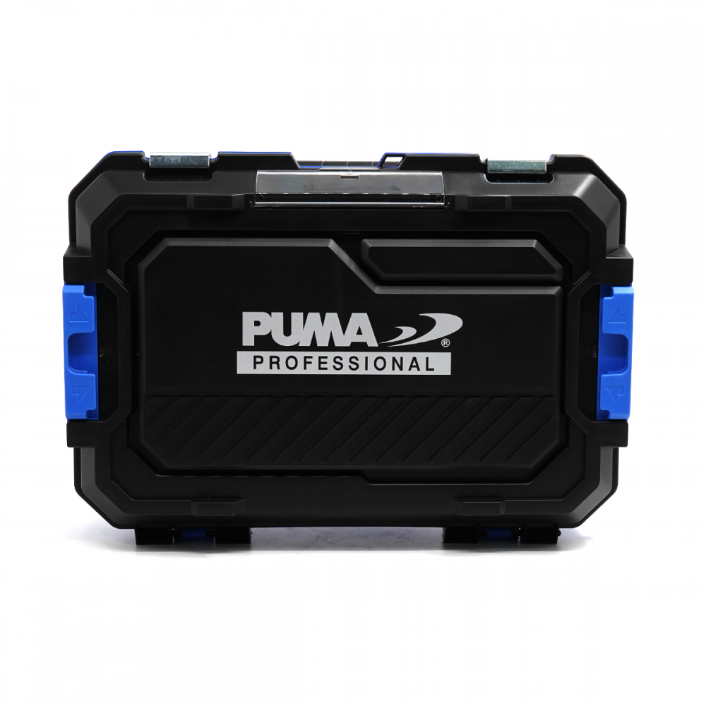 สว่านกระแทกไร้สาย PUMA PM D1016BL S2 16V ขนาด 10 มม  มอเตอร์ไร้แปลงถ่าน พร้อมแบตและแท่นชาร์จ