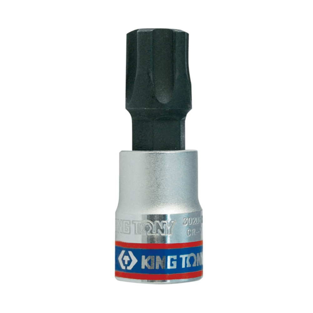 ลูกบล็อกเดือยโผล่หัวทอร์ค KINGTONY 302D15 5แฉก รู 3 8 นิ้ว ขนาด IPR15
