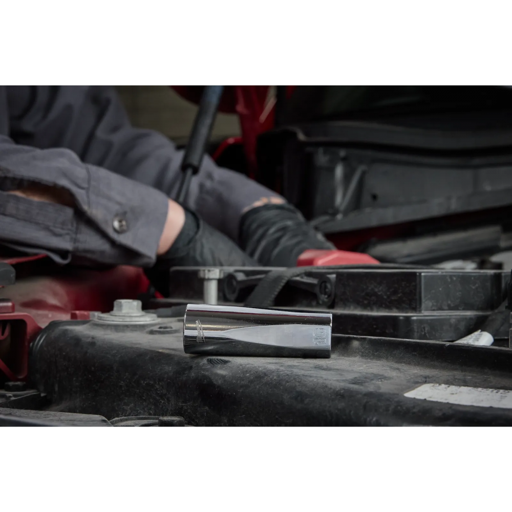 ชุดลูกบล็อก MILWAUKEE 48 22 9522 12 เหลี่ยม ขนาด 1 2 นิ้ว  13 ชิ้น 