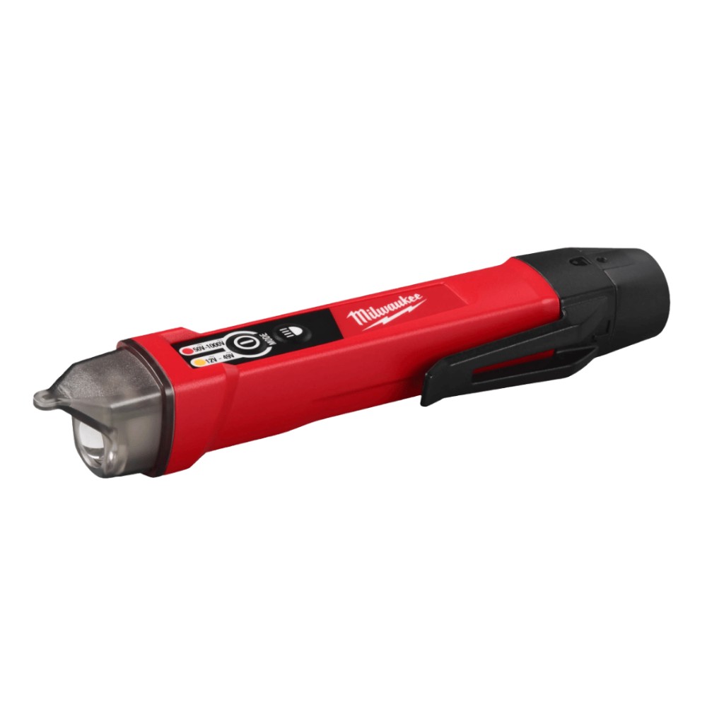 ปากกลองไฟ Milwaukee NCVDDF APJ แบบไร้สัมผัส 12 1000V พร้อมไฟฉาย