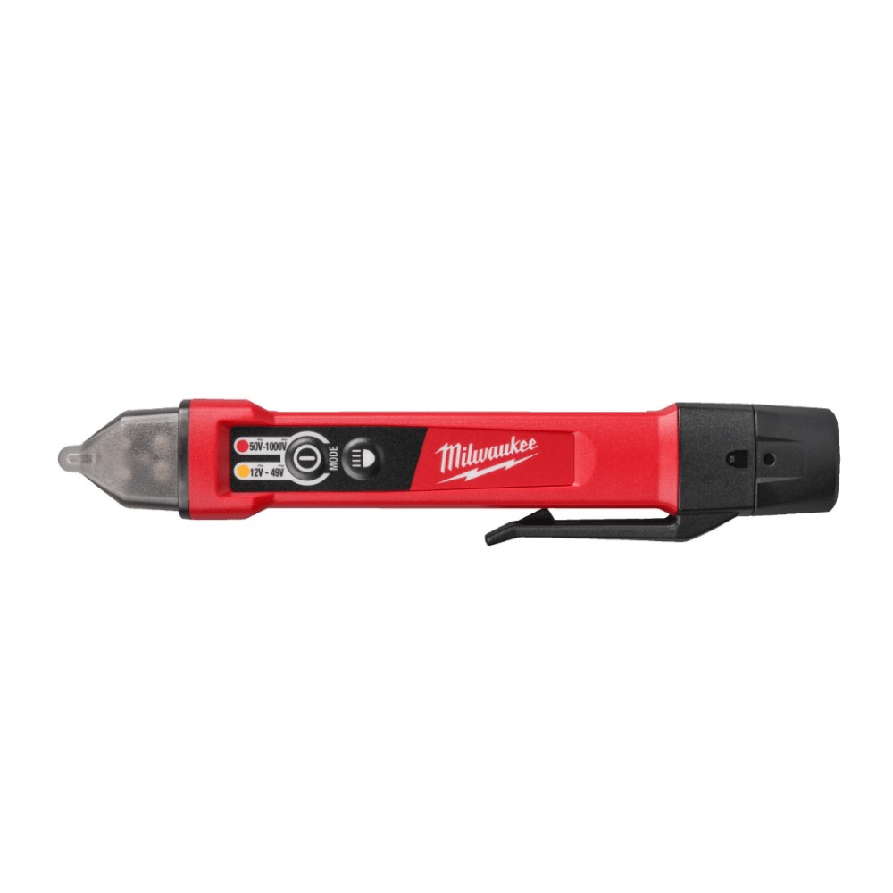 ปากกลองไฟ Milwaukee NCVDDF APJ แบบไร้สัมผัส 12 1000V พร้อมไฟฉาย