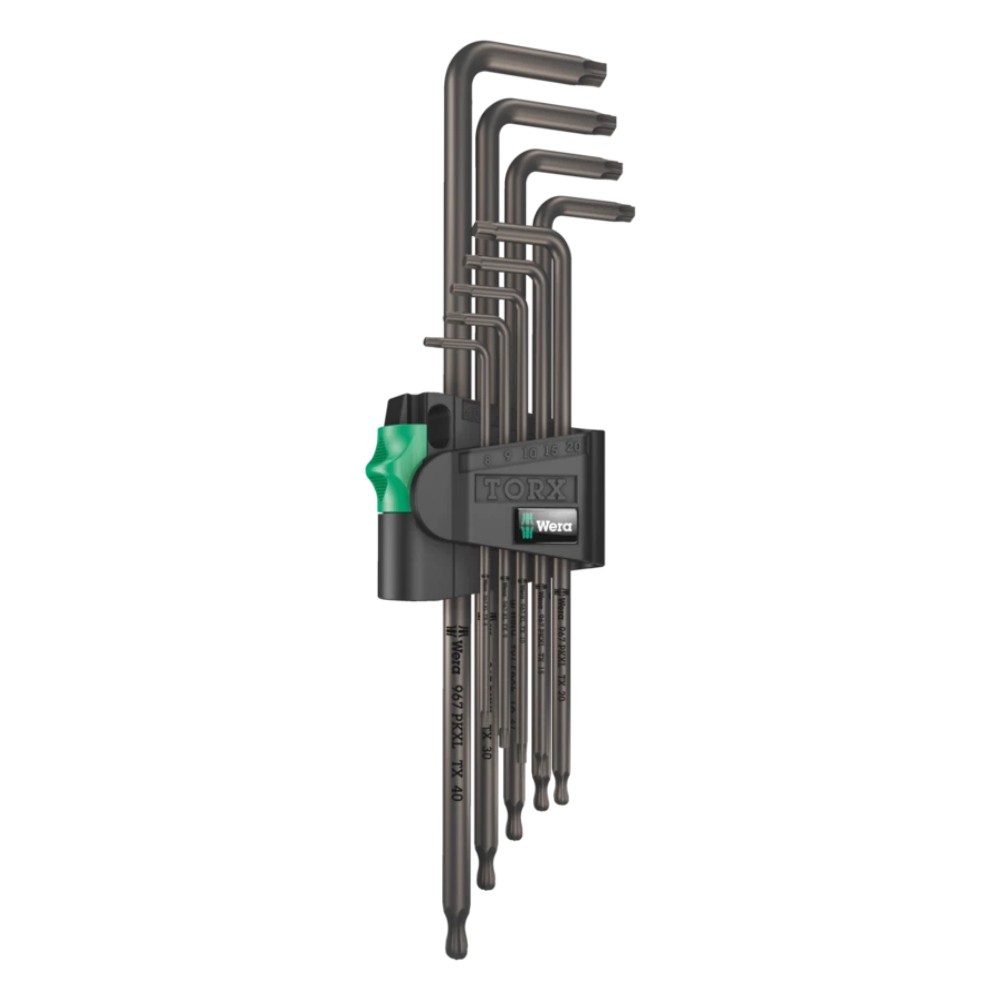 ประแจทอร์ค Wera 967 9 TX XL 1 TORX® L KEY SET  05024460001
