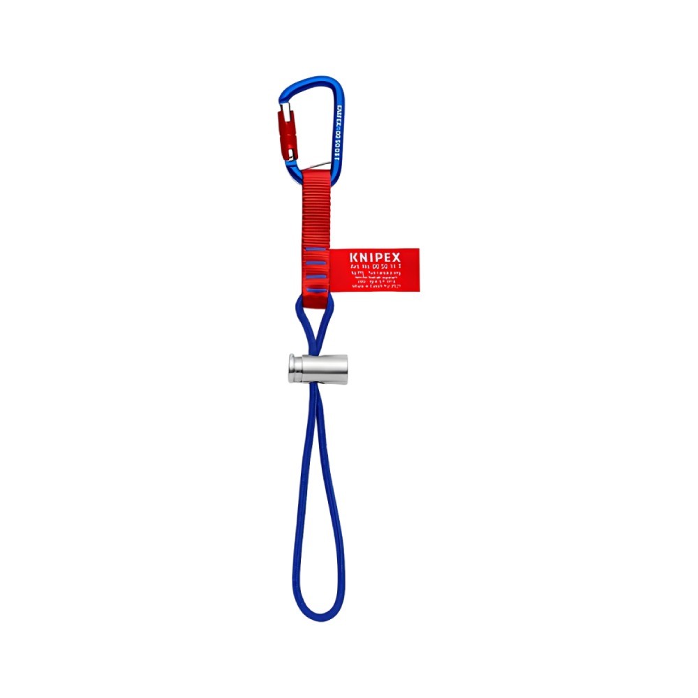 ห่วงอะแดปเตอร์กันตกพร้อมคาราบิเนอร์ KNIPEX 00 50 13 T BK รับน้ำหนัก 6 กก 