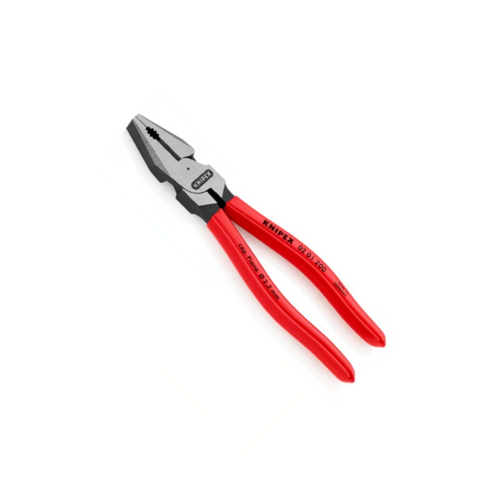 คีมปากจิ้งจกงานหนัก KNIPEX 02 01 200 ขนาด 200 มม 