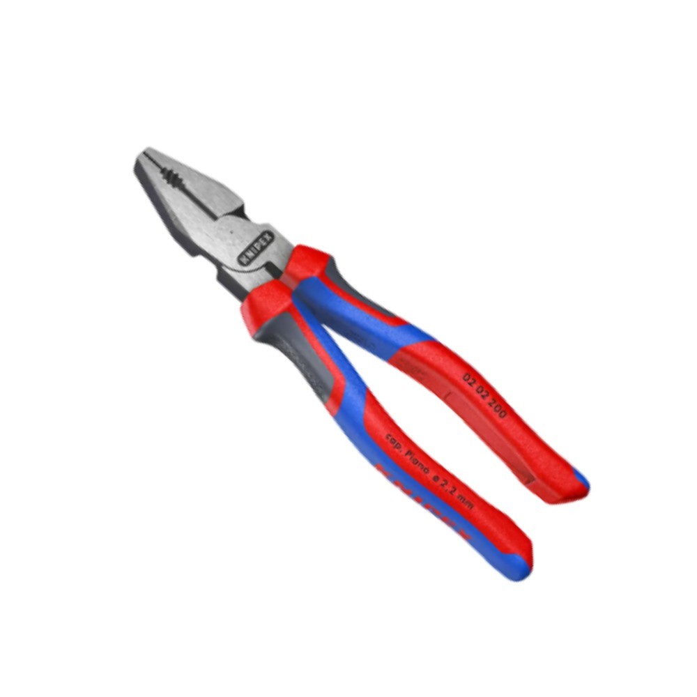 คีมปากจิ้งจกงานหนัก KNIPEX 02 02 200 ขนาด 200 มม 