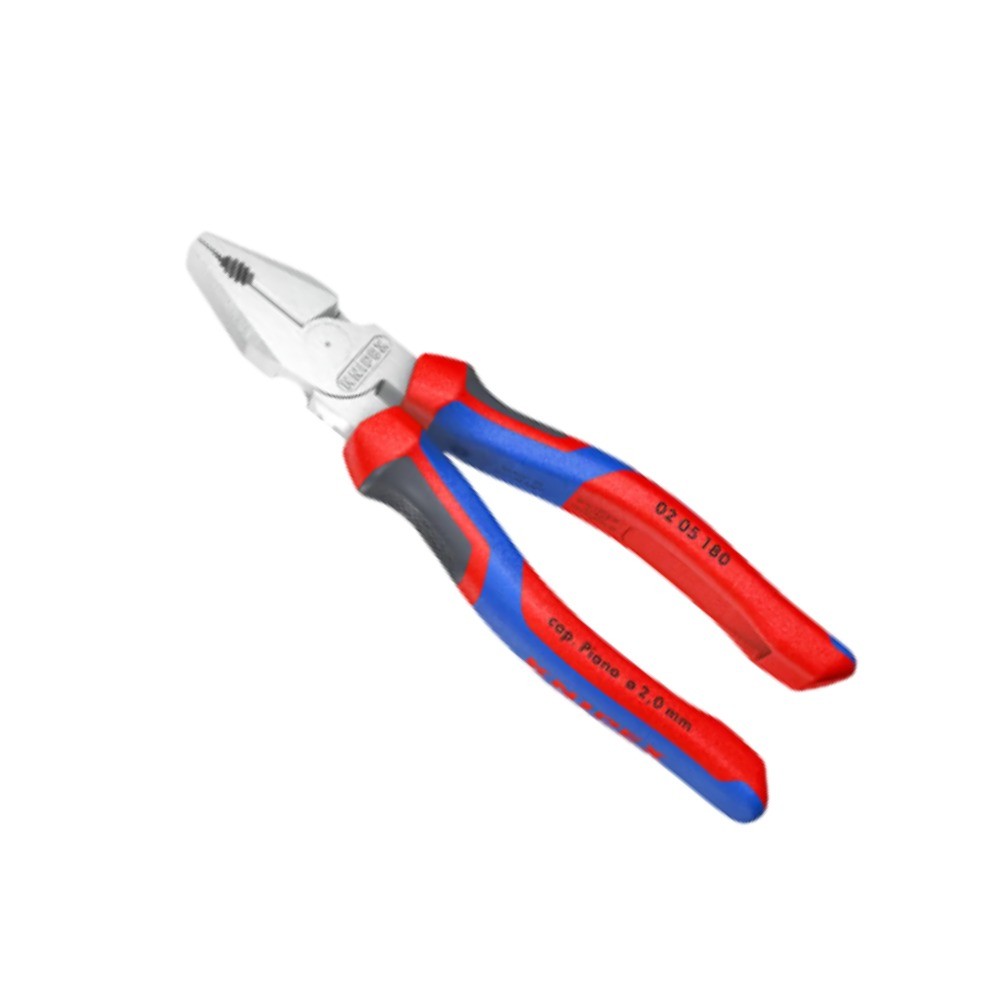 คีมปากจิ้งจกงานหนัก KNIPEX 02 05 180 ขนาด 180 มม