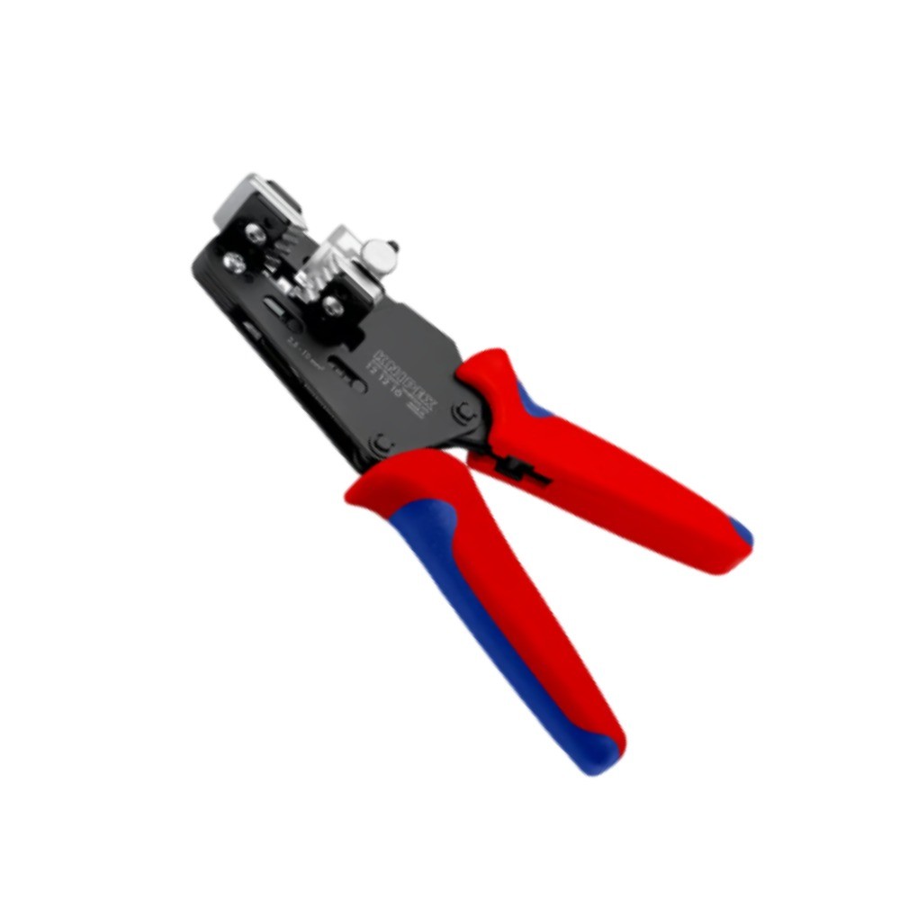 คีมปอกสายไฟ KNIPEX 12 12 10 แบบแม่นยำพร้อมใบมีดขึ้นรูป 