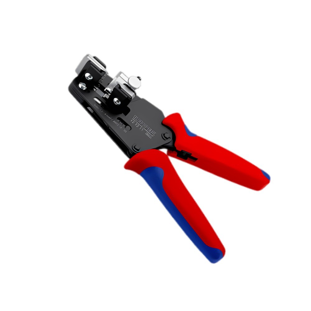 คีมปอกสายไฟ KNIPEX 12 12 11 แบบแม่นยำพร้อมใบมีดขึ้นรูป 