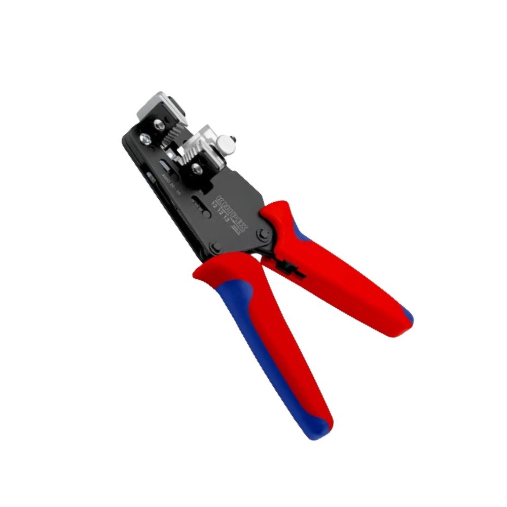 คีมปอกสายไฟ KNIPEX 12 12 13 แบบแม่นยำพร้อมใบมีดขึ้นรูป AWG 