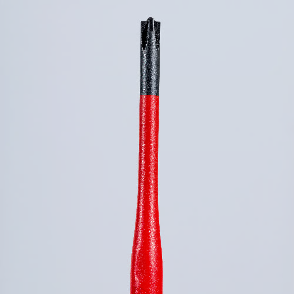 ไขควง VDE KNIPEX 98 24 01 SLS หุ้มฉนวนกันไฟ VDE 1000V ขนาด PH S1 x 187 มม 
