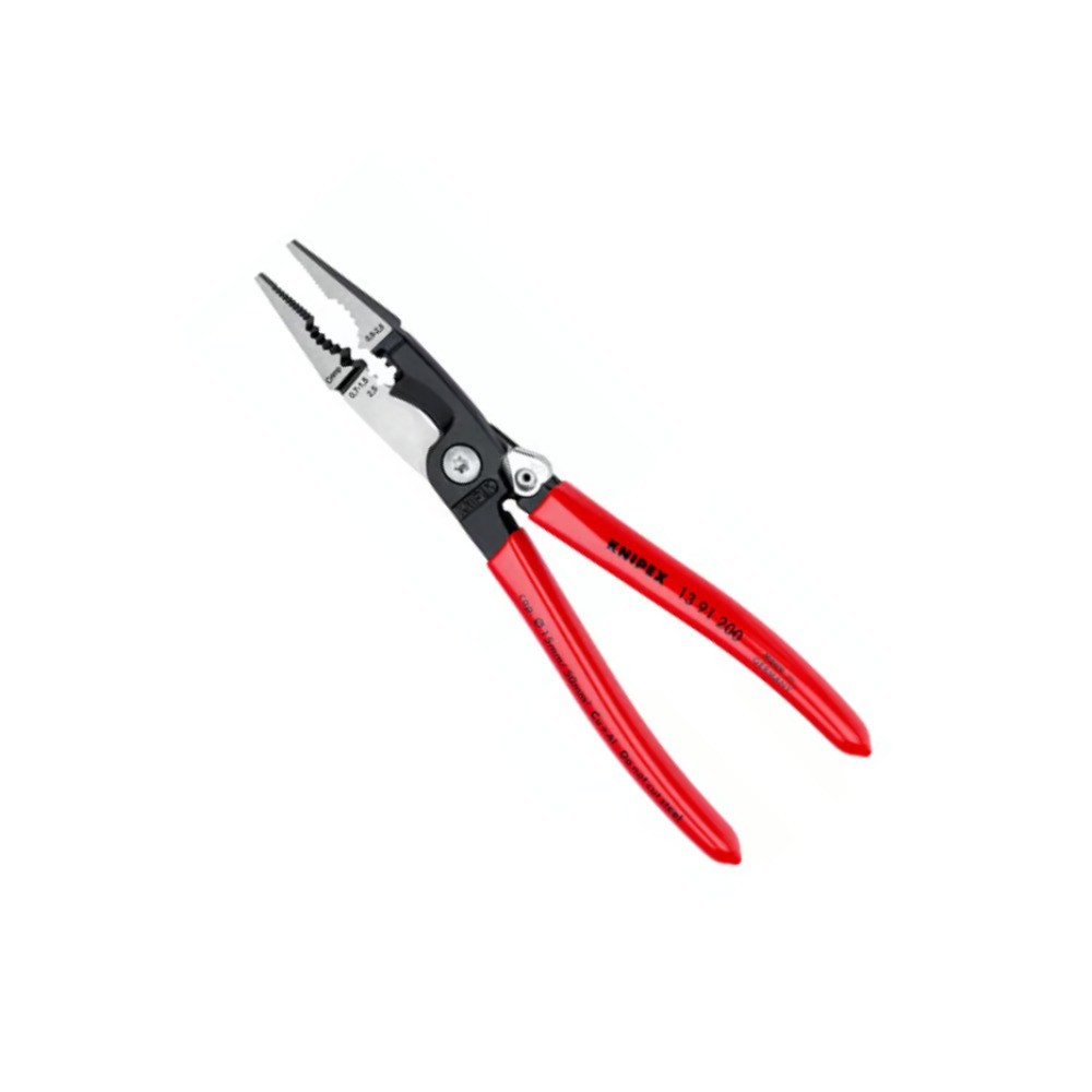 คีมติดตั้งระบบไฟฟ้า KNIPEX 13 91 200 ขนาด 200 มม 