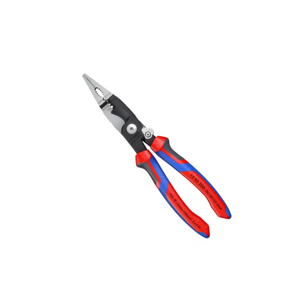 คีมติดตั้งระบบไฟฟ้า KNIPEX 13 92 200 ขนาด 200 มม 