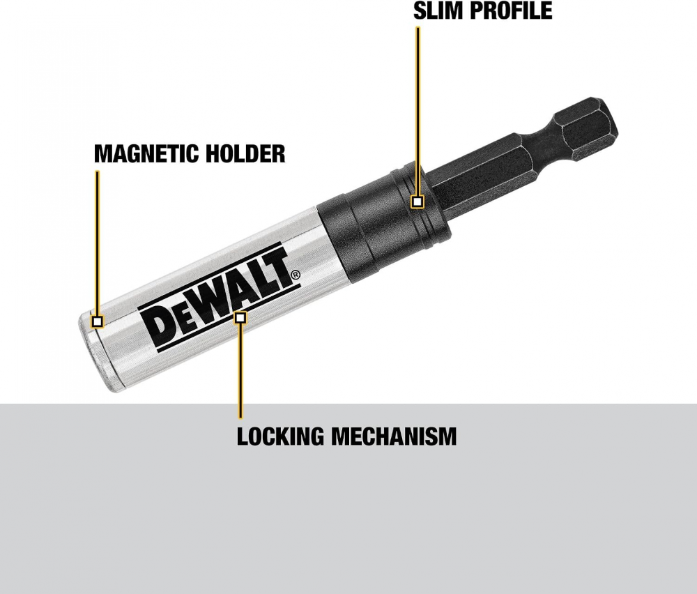 ก้านต่อดอกไขควง DEWALT DWA3HLDFT