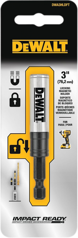 ก้านต่อดอกไขควง DEWALT DWA3HLDFT