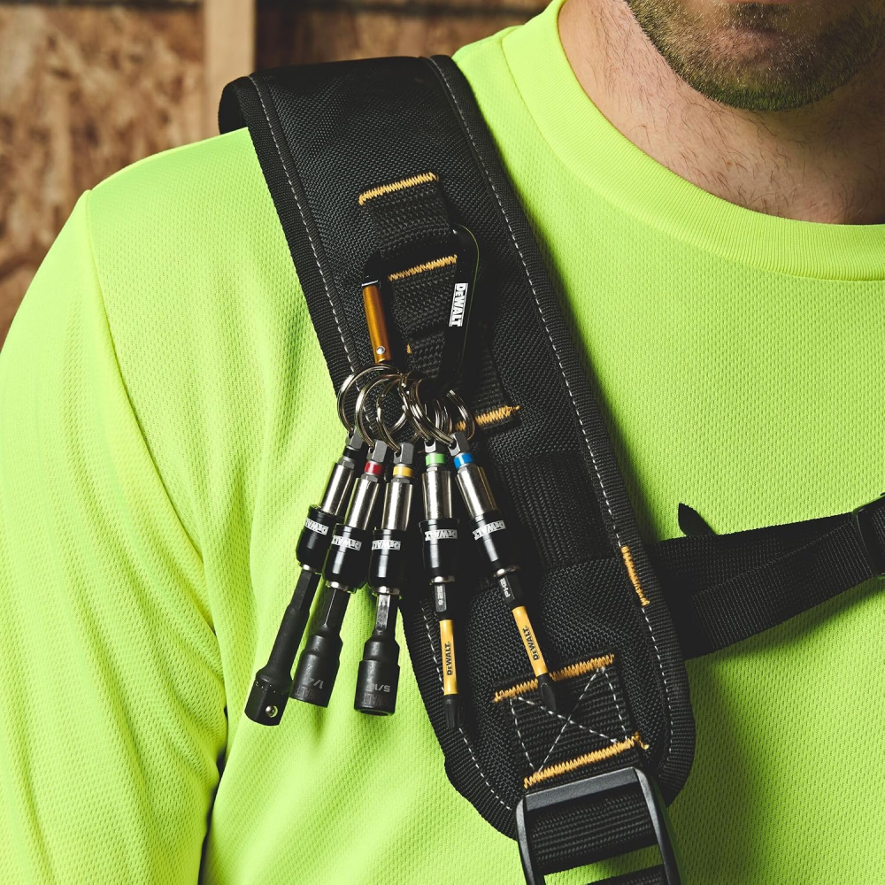 ชุดพวงกุญแจเก็บดอกไขควง DEWALT DWAFHLDKC5 ขนาด 1 4 นิ้ว  5 ชิ้น 
