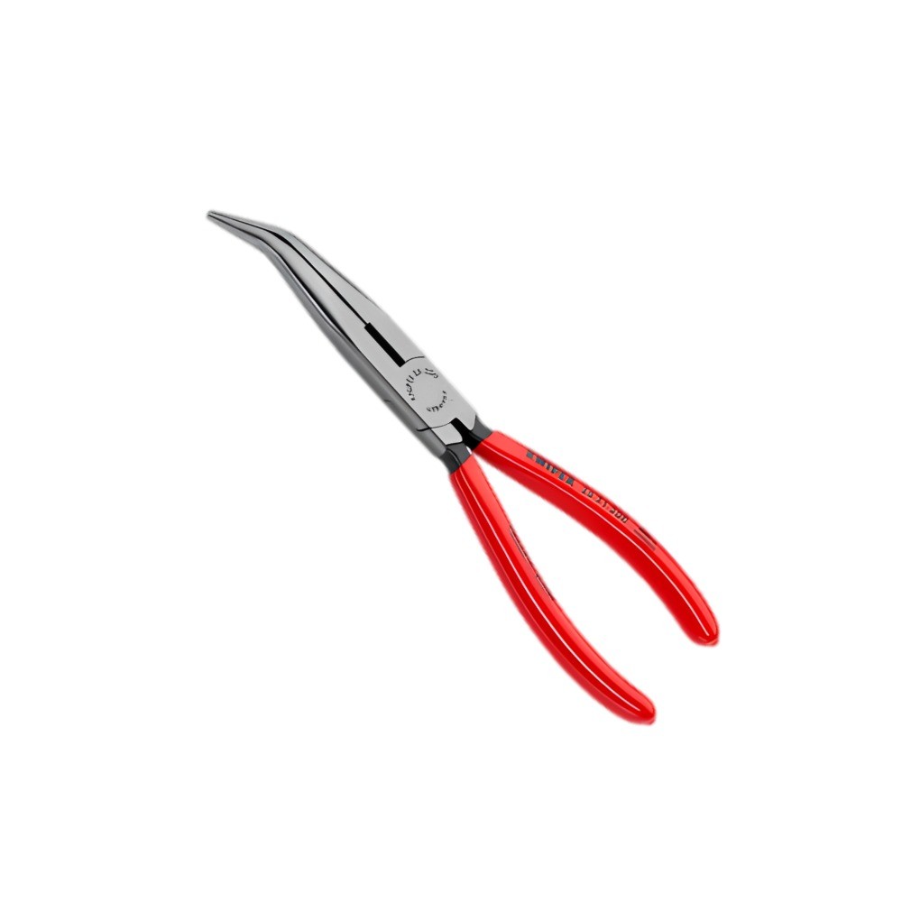 คีมปากแหลมแบนพร้อมคมตัด KNIPEX 26 21 200 ขนาด 200 มม 
