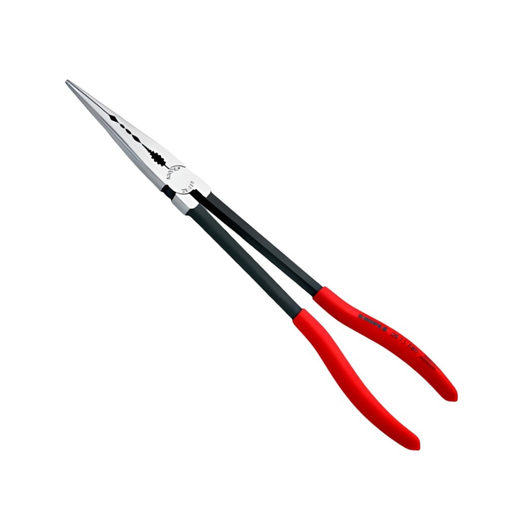 คีมปากแบนสำหรับงานประกอบ KNIPEX 28 71 280 ขนาด 280 มม  แบบยาว ปากตรง