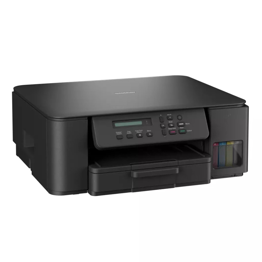 เครื่องพิมพ์มัลติฟังก์ชันอิงค์เจ็ท Brother DCP T530DW Ink Tank Printer พิมพ์สองหน้าอัตโนมัติ