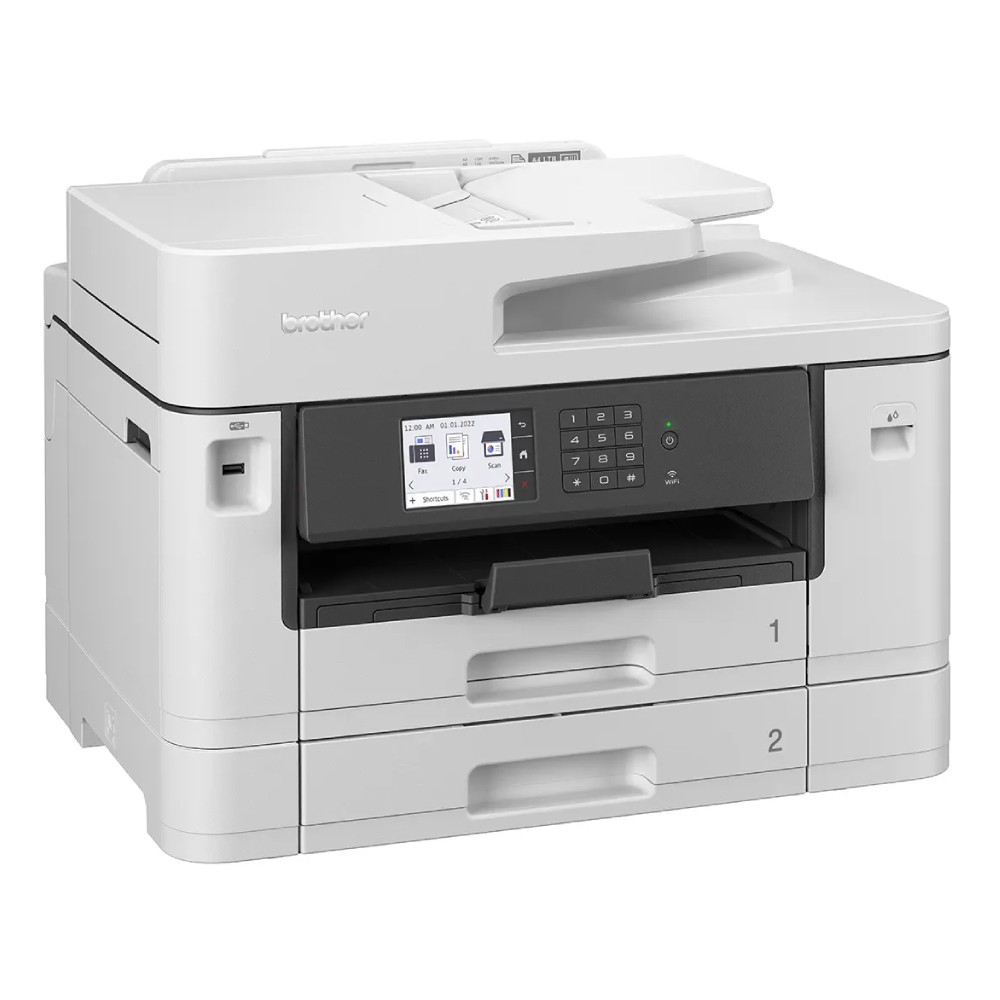 เครื่องพิมพ์มัลติฟังก์ชันอิงค์เจ็ท Brother MFC J2740DW Inkjet Printer A3 ถาดคู่ ขนาด 530x398x375 mm 