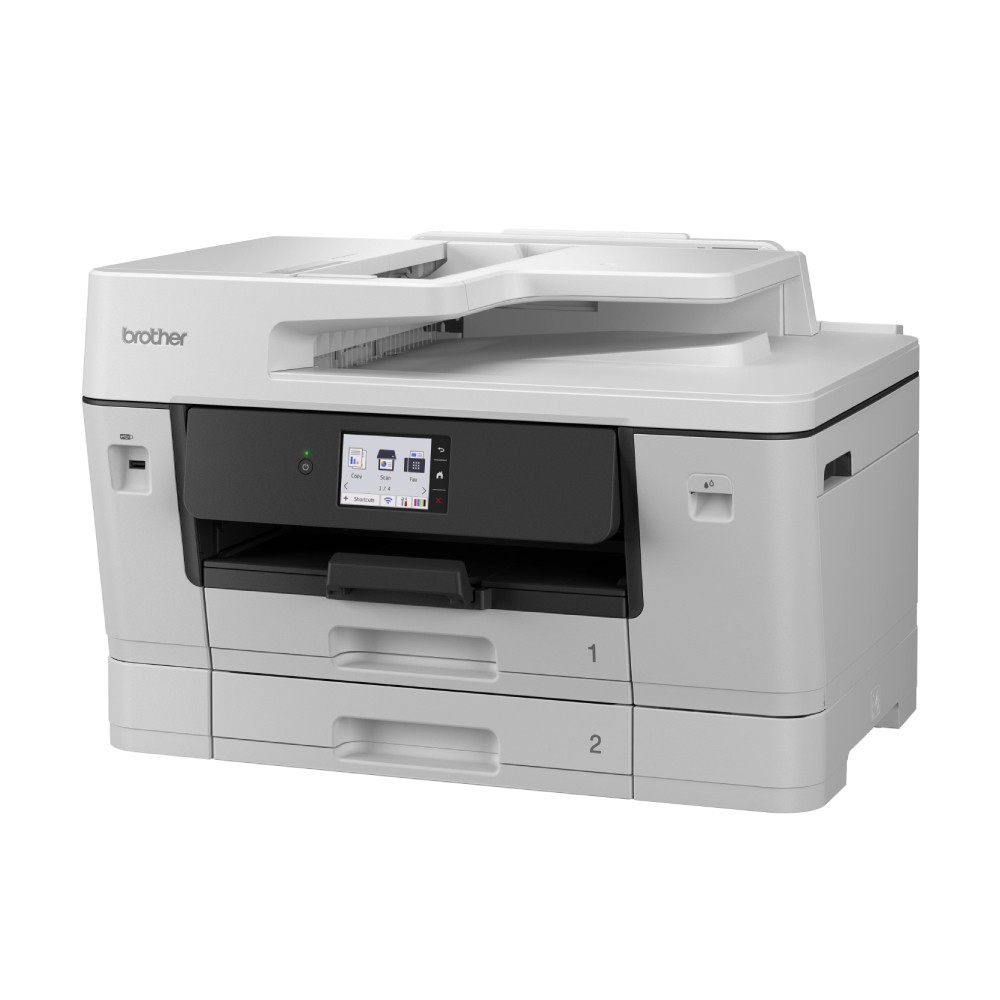 เครื่องพิมพ์มัลติฟังก์ชันอิงค์เจ็ท Brother MFC J3960DW Inkjet Printer A3 พิมพ์สองหน้า ขนาด 576x477x375 mm 