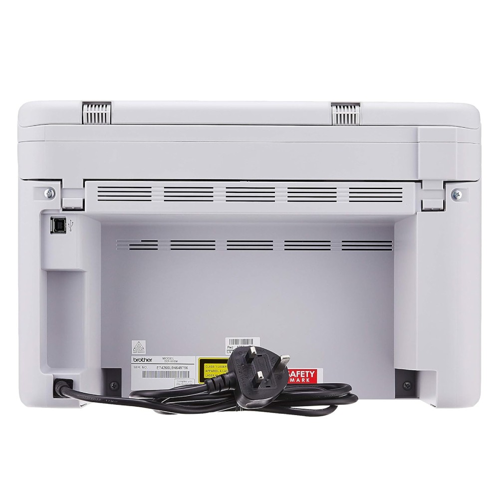 เครื่องพิมพ์มัลติฟังก์ชันเลเซอร์ขาวดำ Brother DCP 1610W Mono Laser Printer A4 รองรับWiFi ขนาด 385x340x255 mm